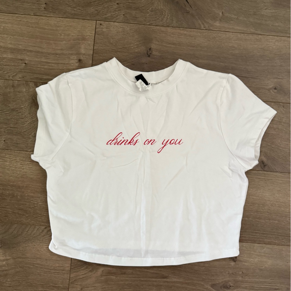 White Graphic T-Shirt